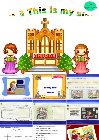 七年级英语上册 Unit 3 This is my sister. section B单元 课件人教版新目标 课件