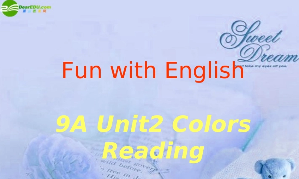 九年级英语上册 9AUnit2 Reading课件 牛津版 课件