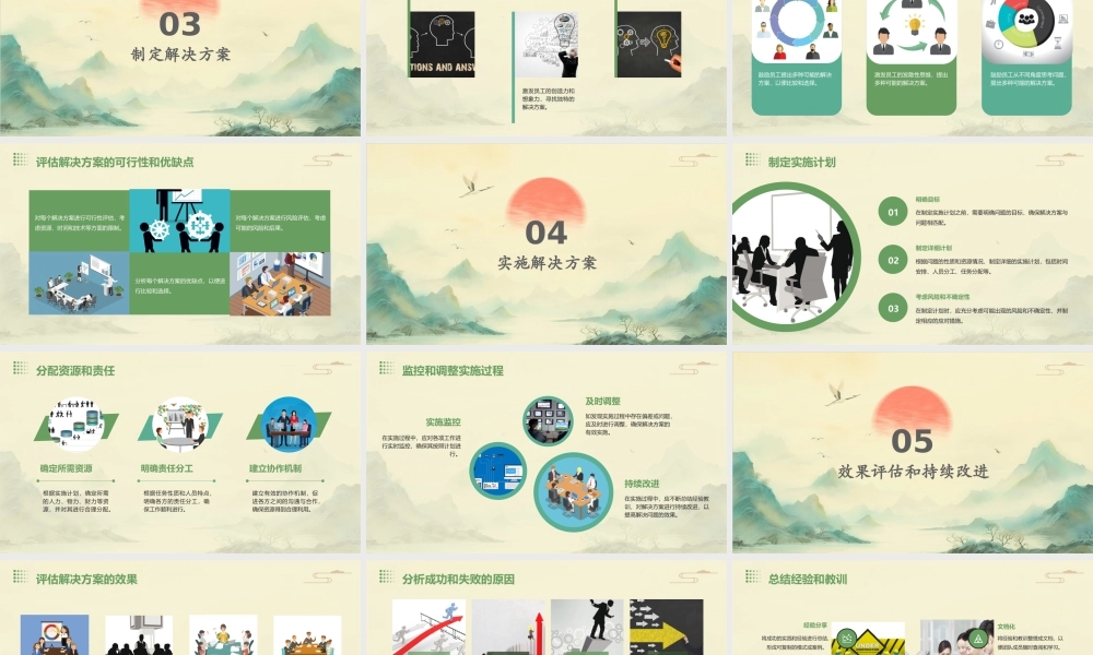 解决问题的步骤(改善)课件