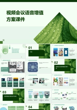 视频会议语音增值方案课件