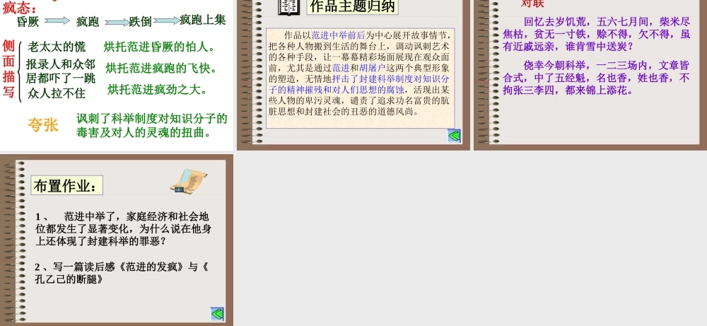 八年级语文范进中举课件新人教版 课件