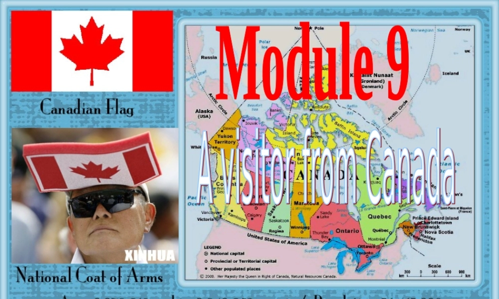 八年级英语Module 9 A Visitor from Canada 9 Unit3 Can you show Miss Green where the lunch room is？课件外研版 课件