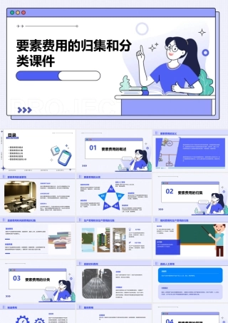 要素费用的归集和分类课件