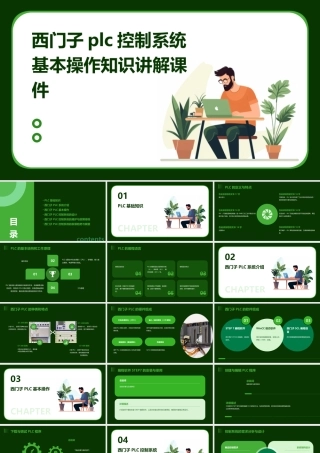 西门子PLC控制系统基本操作知识讲解课件