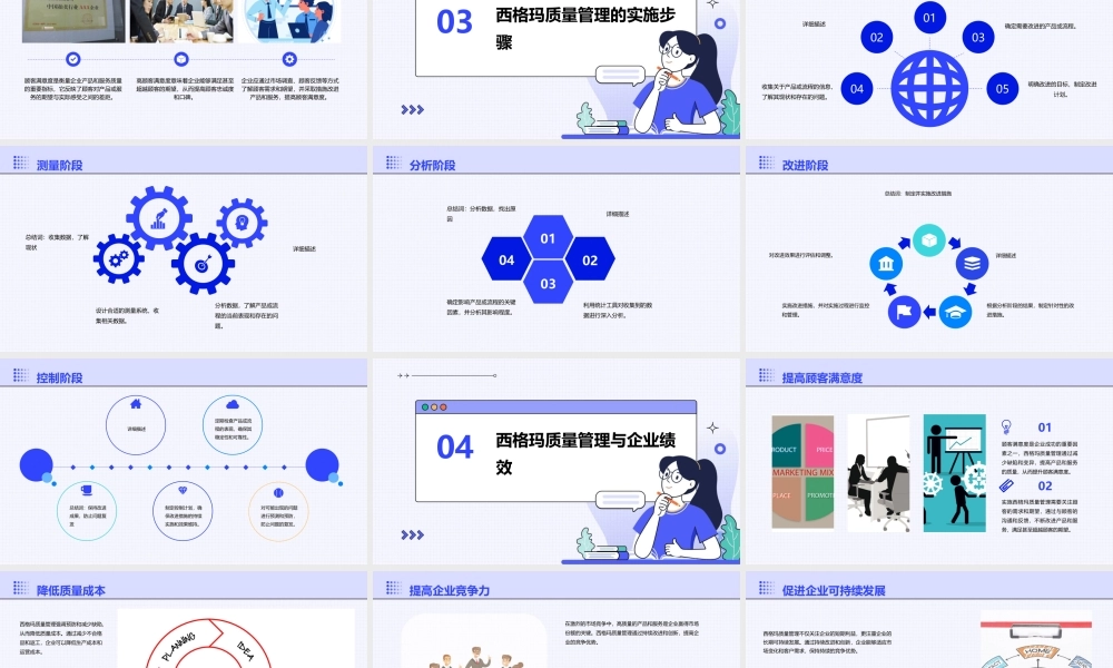 西格玛质量管理培训课程课件