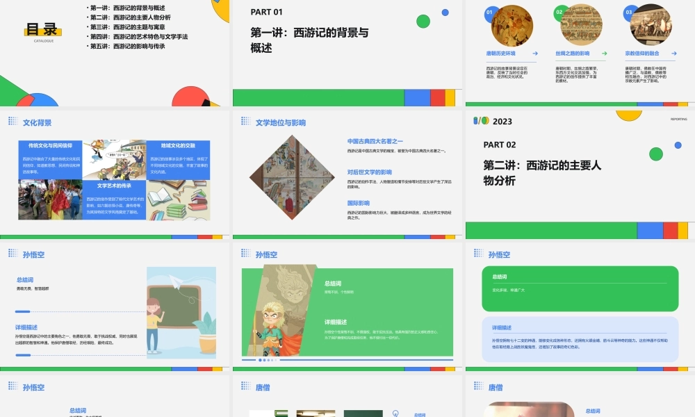 西游记三课时剖析课件