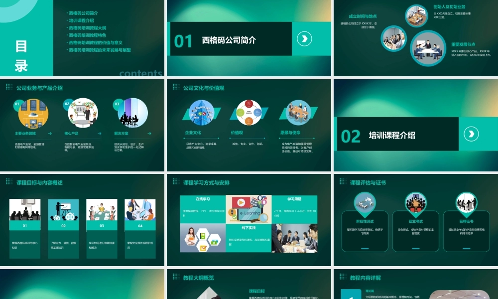 西格码培训教程课件