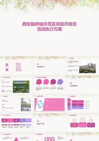 西安融侨城示范区项目开放日活动执行方案课件