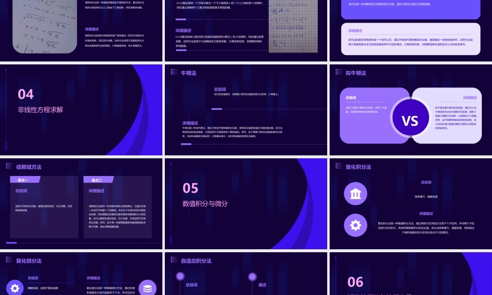 西安石油大学现代数值计算方法课件