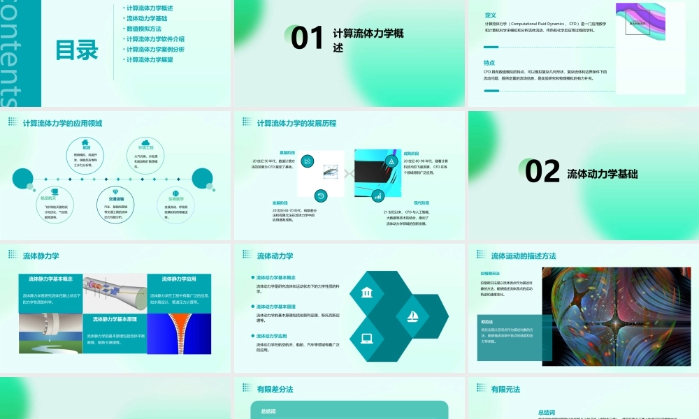 西南交通大学计算流体力学课件