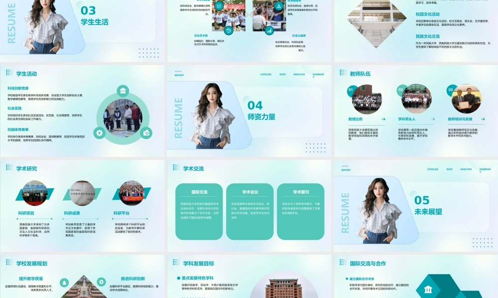 西南民族大学精品大学简介课件