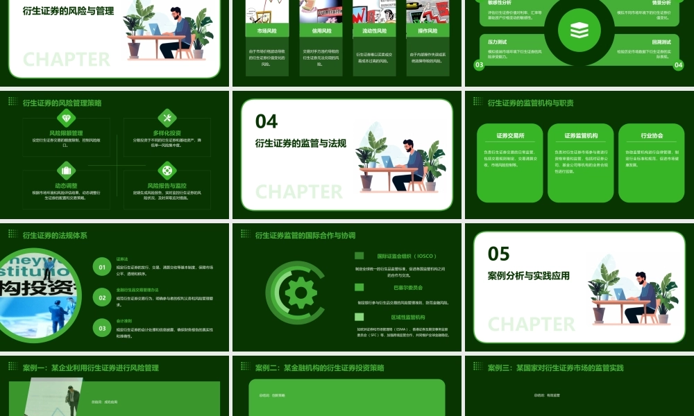 衍生证券简介金融衍生品定价理论讲义课件