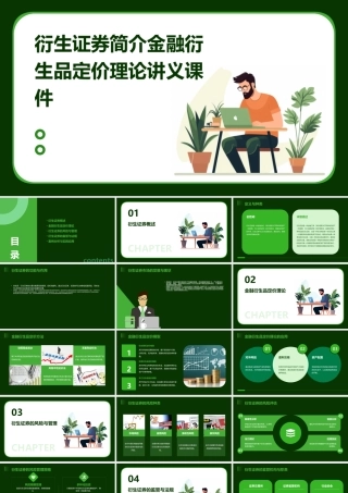 衍生证券简介金融衍生品定价理论讲义课件