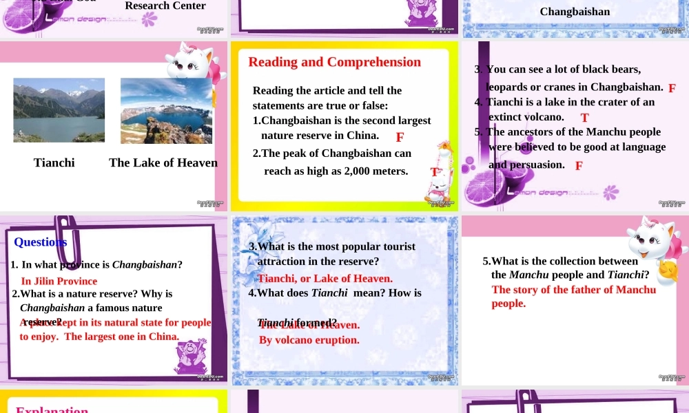 广东地区高二英语Module6 Unit5 Using language课件 人教实验版 课件