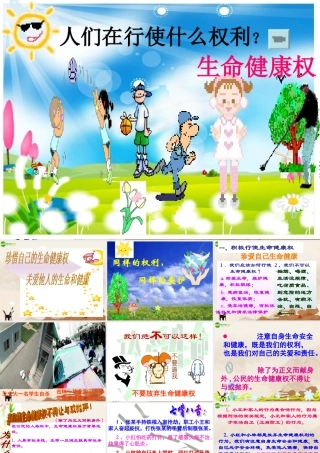 八年级政治下册 第三课(生命健康权与我同在)第二框课件 人教新课标版 课件