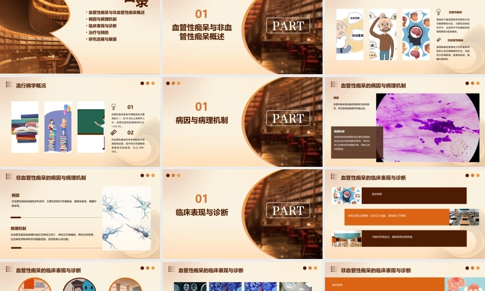 血管性痴呆与非血管性痴呆的区别课件