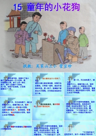 (管)童年的小花狗