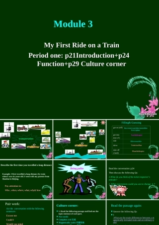外研必修一Module3 课件1 外研必修一Module3单元课件[整理五套]