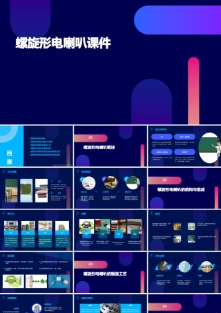 螺旋形电喇叭相同课件