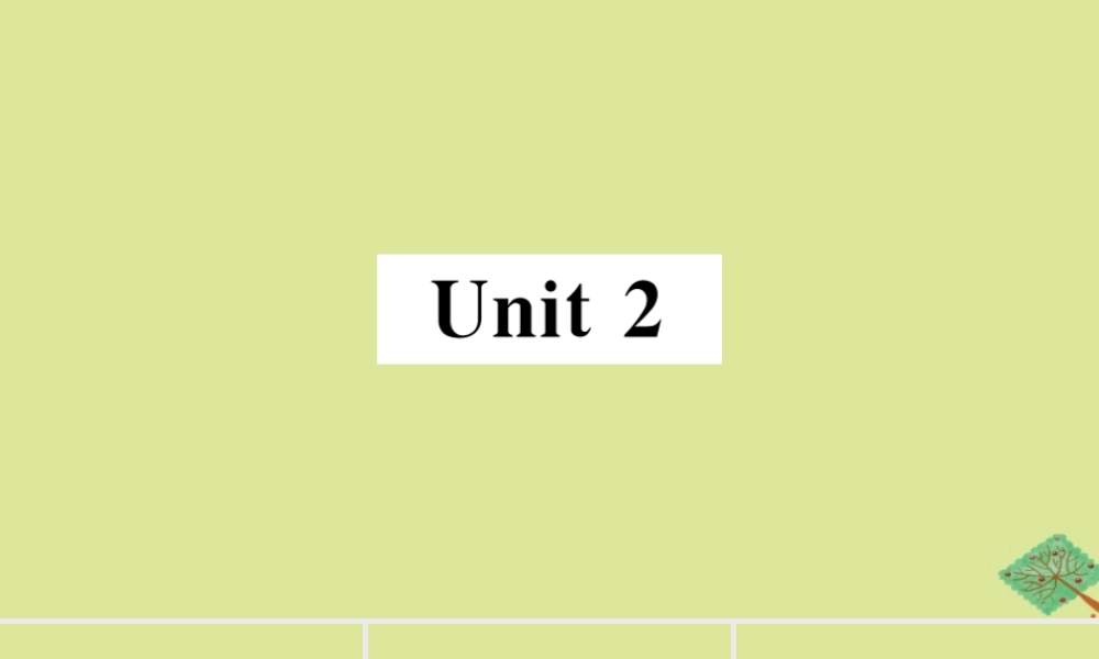 八年级英语上册 Module 1 How to learn English Unit 2 You should smile at her(小册子)作业课件 (新版)外研版 课件