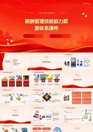 薪酬管理技能能力薪资体系课件