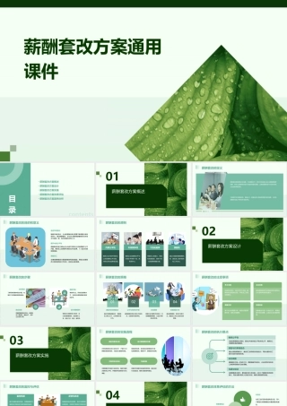 薪酬套改方案通用课件
