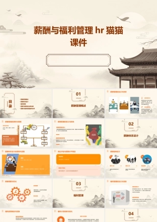 薪酬与福利管理HR猫猫课件