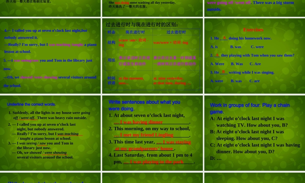 八年级英语上册 Module 7 Unit 3 Language in use课件 (新版)外研版 课件