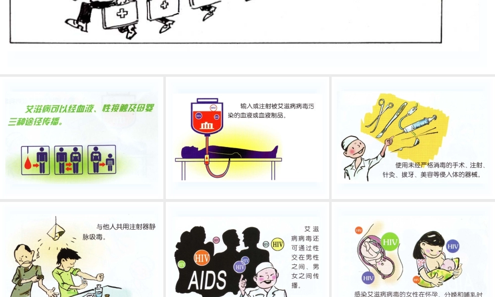 八年级生物新人教版预防爱滋病ppt 课件