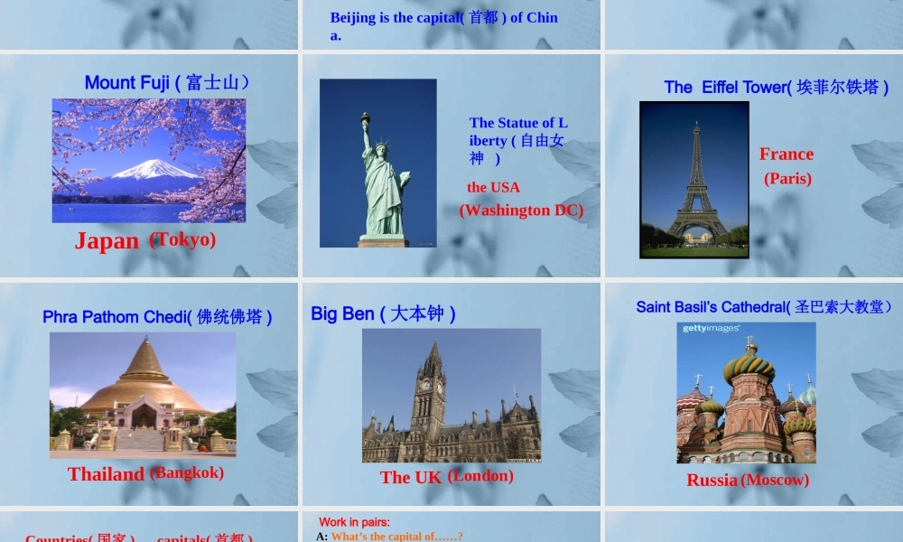 中学七年级英语下册 Unit1(Dream homes )Period1 welcome 牛津译林版 课件
