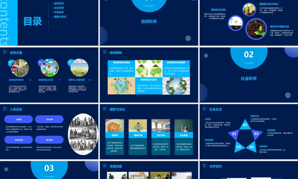 蒲公英少儿小百科课件