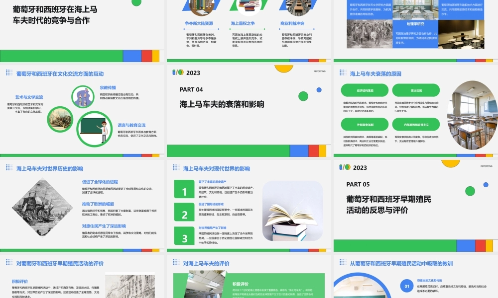 葡萄牙西班牙的早期殖民活动海上马车夫课件
