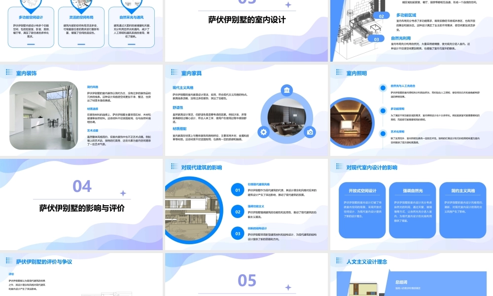 萨伏伊别墅分析课件