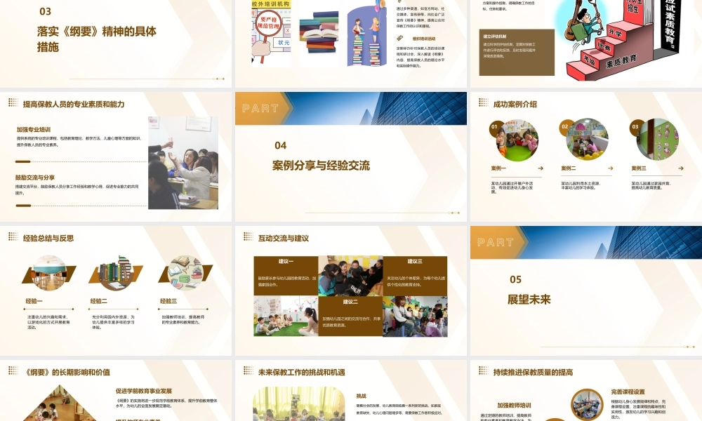 落实《纲要》精神提高保教质量课件