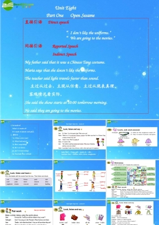 八年级英语下册 Unit 8 Our Clothes复习课件 仁爱版 课件