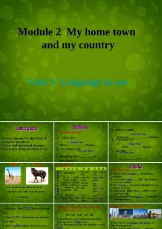 八年级英语上册 Module 2 Unit 3 Language in use 2课件 (新版)外研版 课件