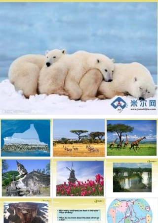 八年级英语下册 Unit 7 Know Our World Lesson 38 The World Is a Big Place课件 (新版)冀教版 课件