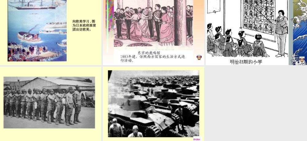 八年级历史上：第俄国、日本的历史转折)课件(鲁教版) 课件