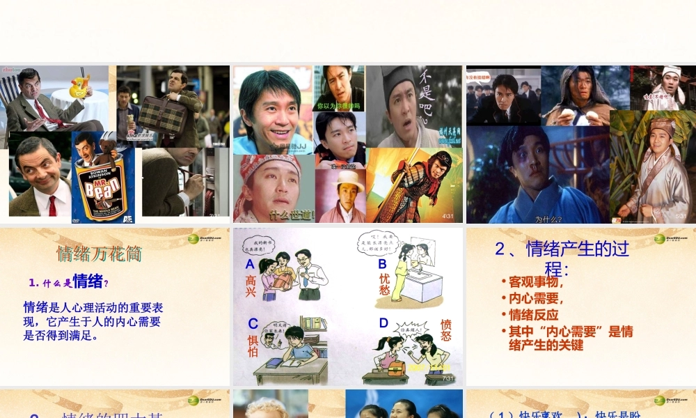 中学七年级政治下册 第一框  爽 的感觉教学课件 人民版 课件