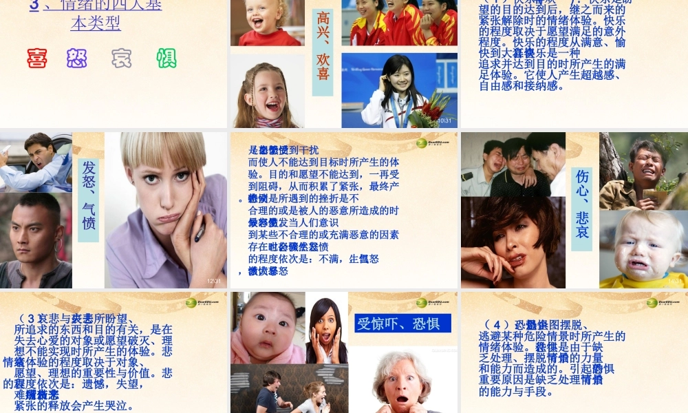 中学七年级政治下册 第一框  爽 的感觉教学课件 人民版 课件