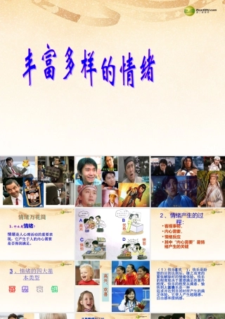 中学七年级政治下册 第一框  爽 的感觉教学课件 人民版 课件