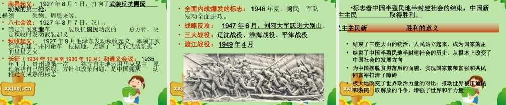 中考历史专题复习 近代民主革命  课件