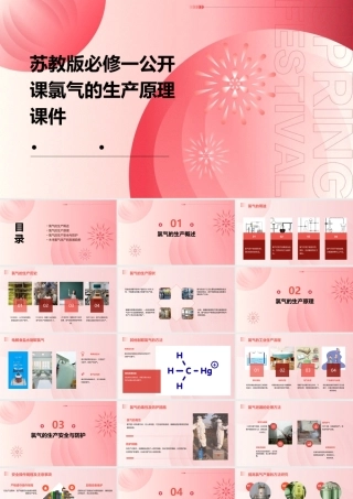 苏教版必修一公开课氯气的生产原理课件