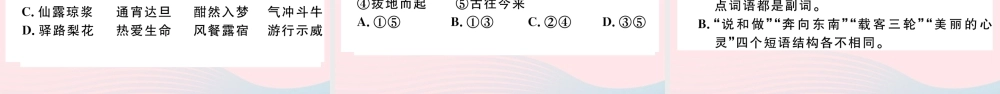 文下册 专题四 语病与语法常识习题课件 新人教版 课件