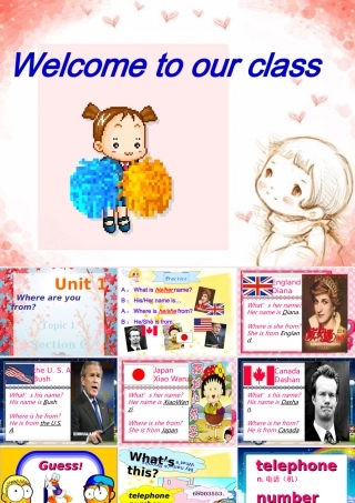 七年级英语上册 unit1 Where are you from课件 仁爱版 课件