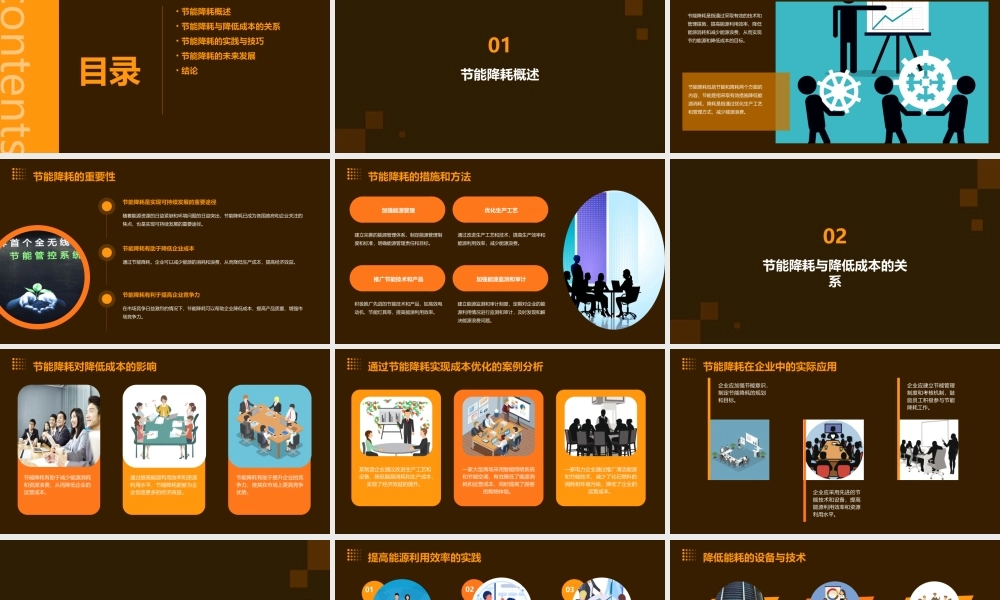 节能降耗-降低成本课件