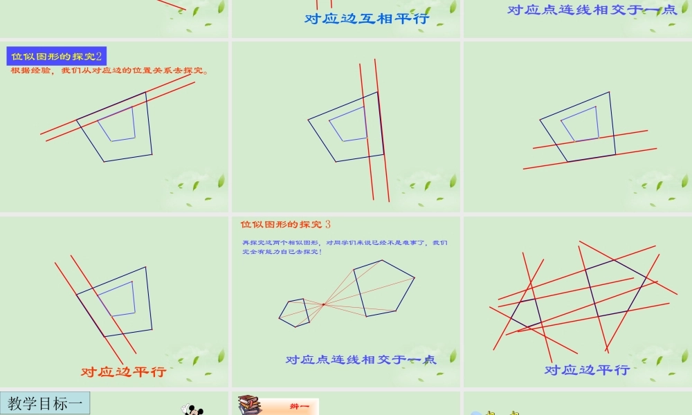 九年级数学(位似)课件  课件