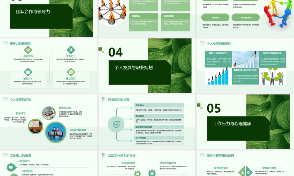 良好的工作方法课件
