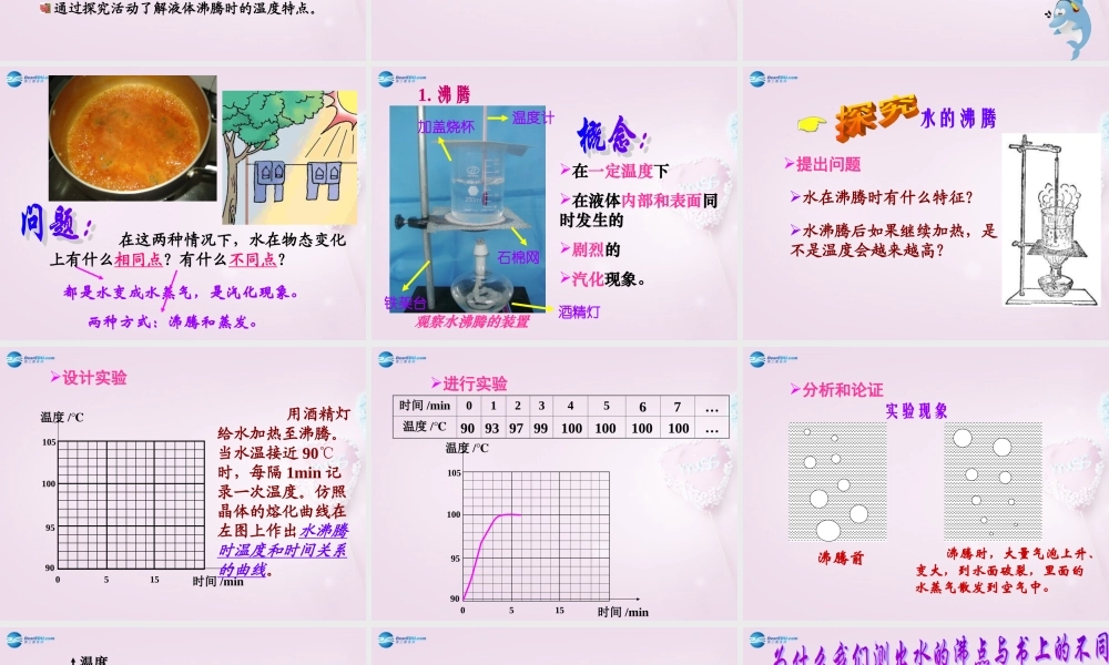 山东省泰安新泰市八年级物理上册 3.3 汽化和液化课件2 (新版)新人教版 课件