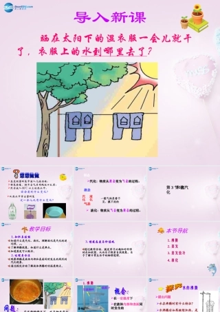 山东省泰安新泰市八年级物理上册 3.3 汽化和液化课件2 (新版)新人教版 课件